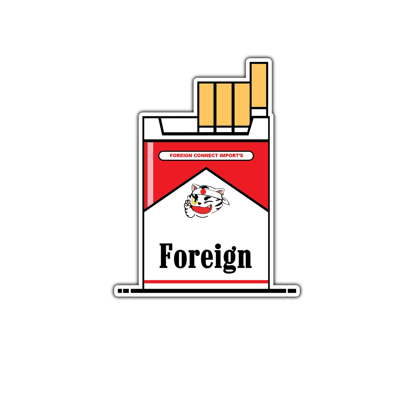 Kazi Cigarette Sticker