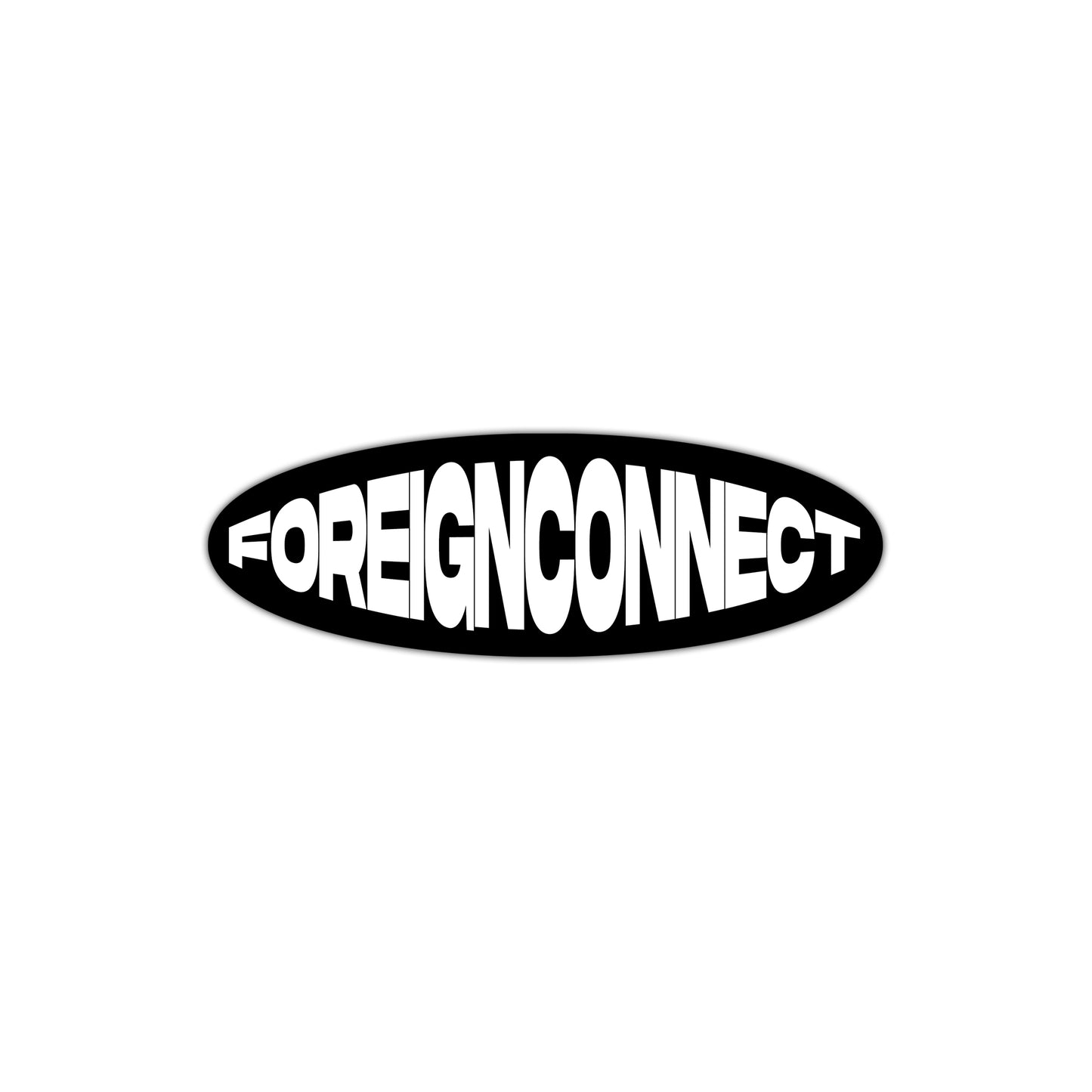 Foreign Connect Bubble Slap Sticker