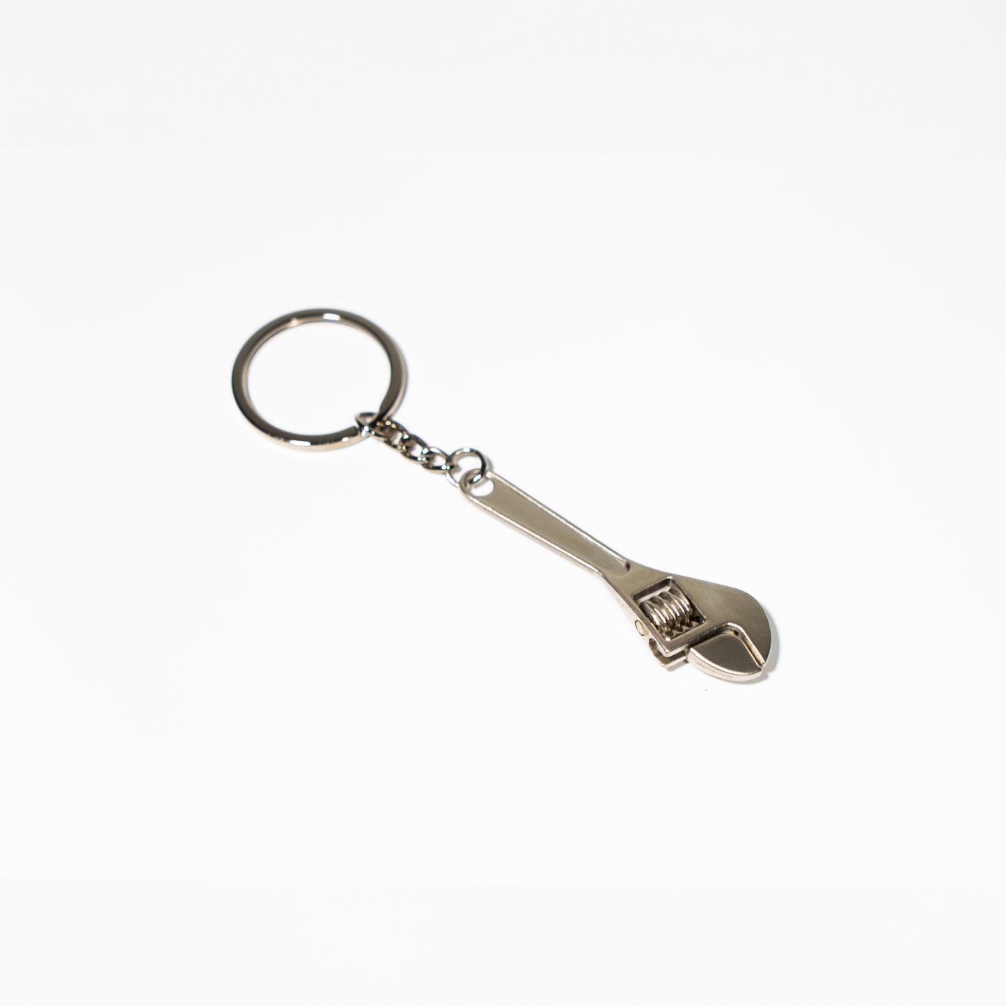 Adjustable Wrench Metal Keychain