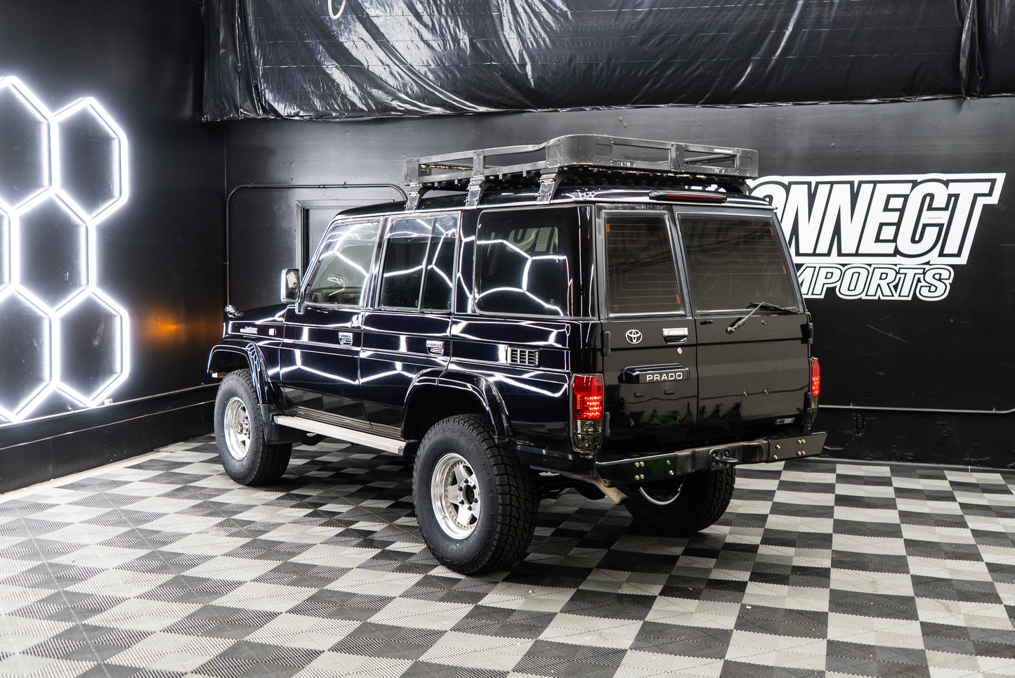 1996 Toyota Land Cruiser Prado KZJ78 — Black 1KZ Turbo Diesel 🇯🇵