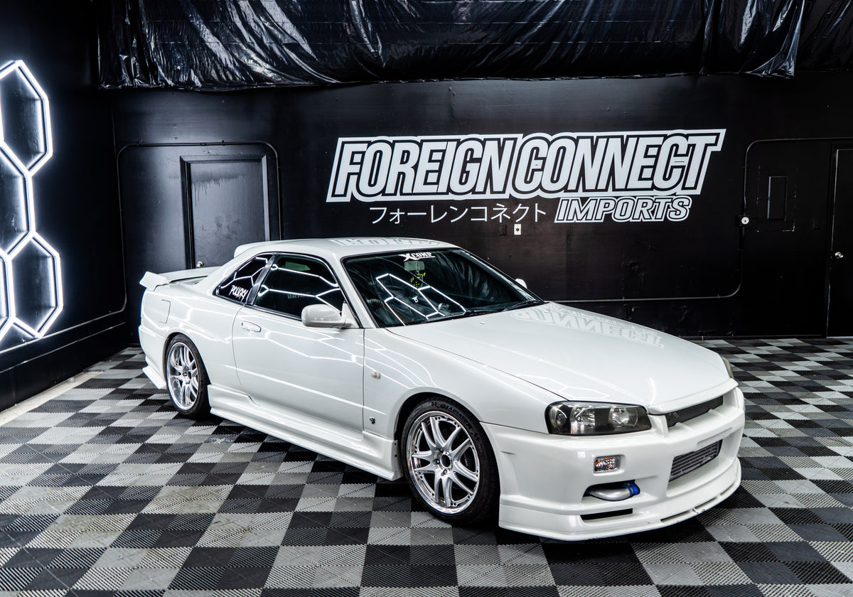 2000 Nissan Skyline R34 25GTT ( GT-V  OEM SWAP )