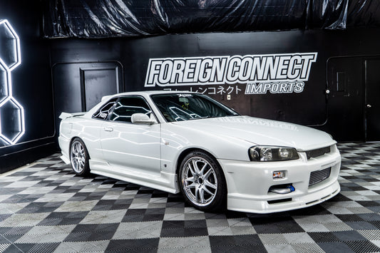 2000 Nissan Skyline R34 25GTT ( GT-V  OEM SWAP )