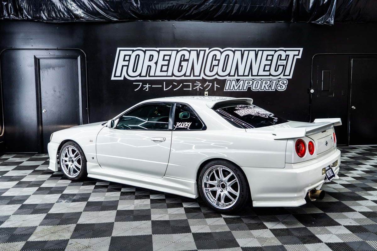 2000 Nissan Skyline R34 25GTT ( GT-V  OEM SWAP )