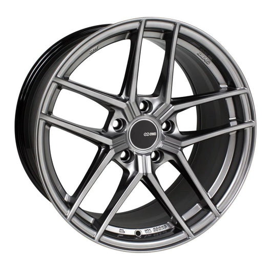 Enkei TY5 19x8.5 5x112 42mm Offset 72.6mm Bore Hyper Silver Wheel