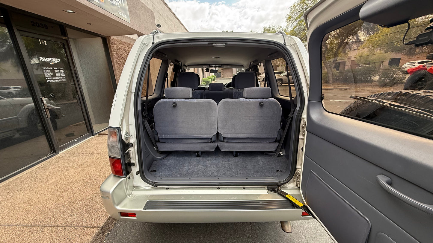 White Land Cruiser Prado 90 Series — Intercooled turbo diesel