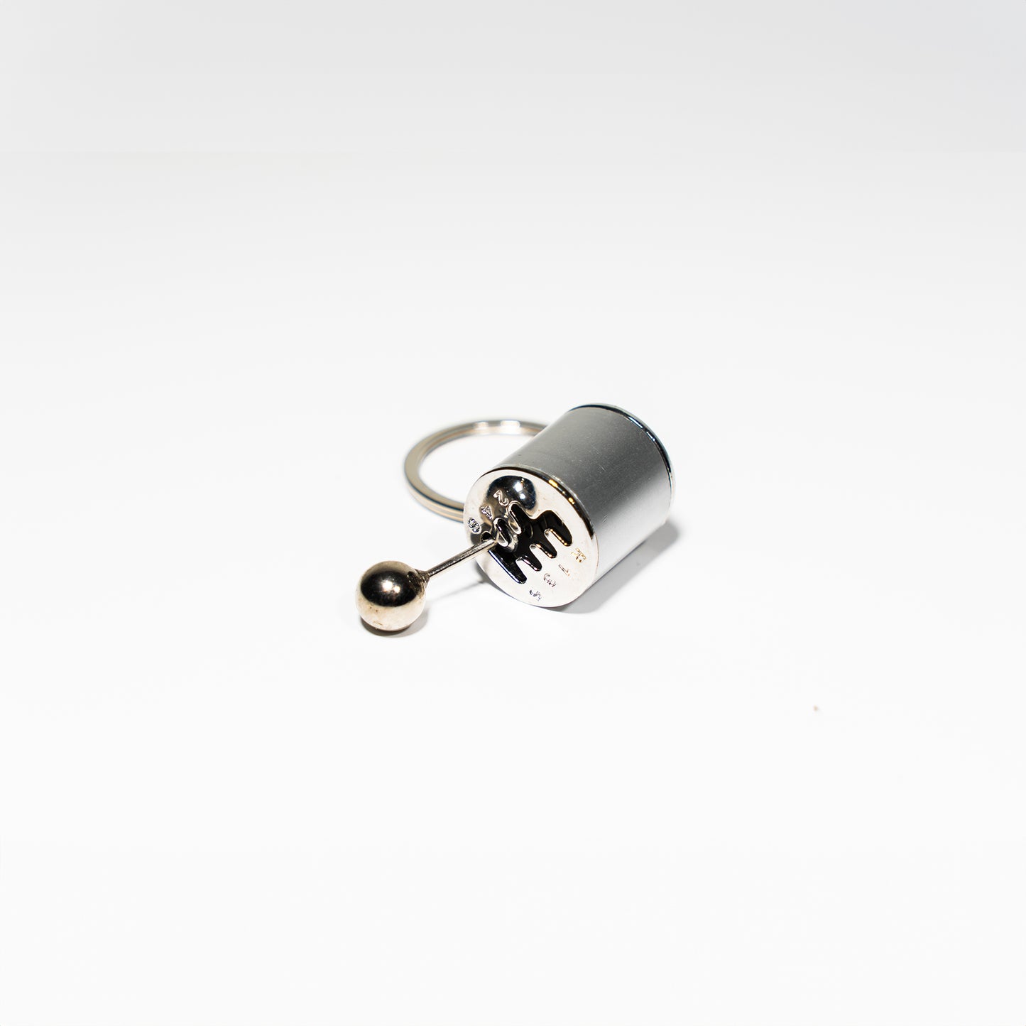 Manual Gearbox and Shifter Metal Keychain