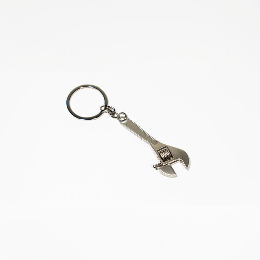 Adjustable Wrench Metal Keychain